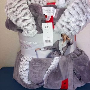 Carole Hochman Purple Luxury Robe medium